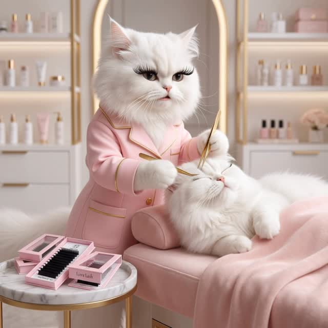 Publication Instagram de @liore_lash: Introducing Liore Kitty 🐾✨ She’s soft. She’s precise. She only approves…