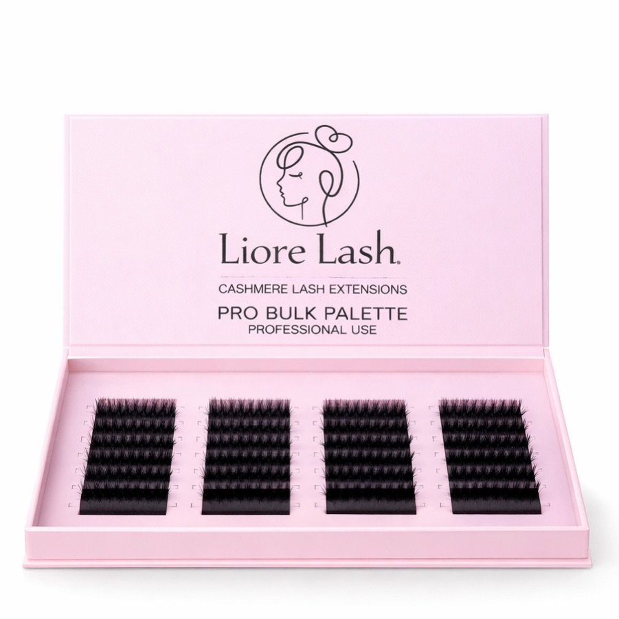 Publication Instagram de @liore_lash: ✨ COMING SOON ✨ Introducing our Pro Bulk Palette – Cashmere Lash Extensions…